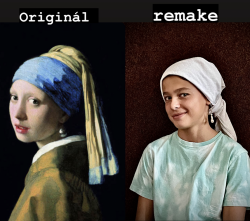 J. Vermeer, Dívka s perlovou náušnicí+Remake Matouš Ch. tercie.png